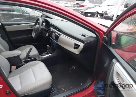 2016 Toyota Corolla Le from USA, damaged, VIN 2T1BURHE0GC707195